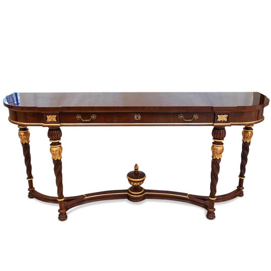 Karges Louis XVI Inlaid Mahogany Console table (1 of 5)
