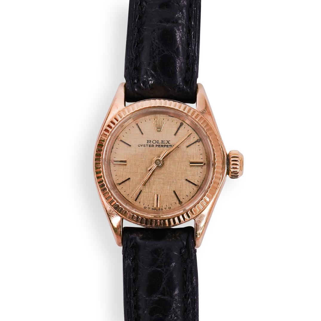 Vintage 14K Rolex Oyster Perpetual Ref. 6719 (1 of 4)