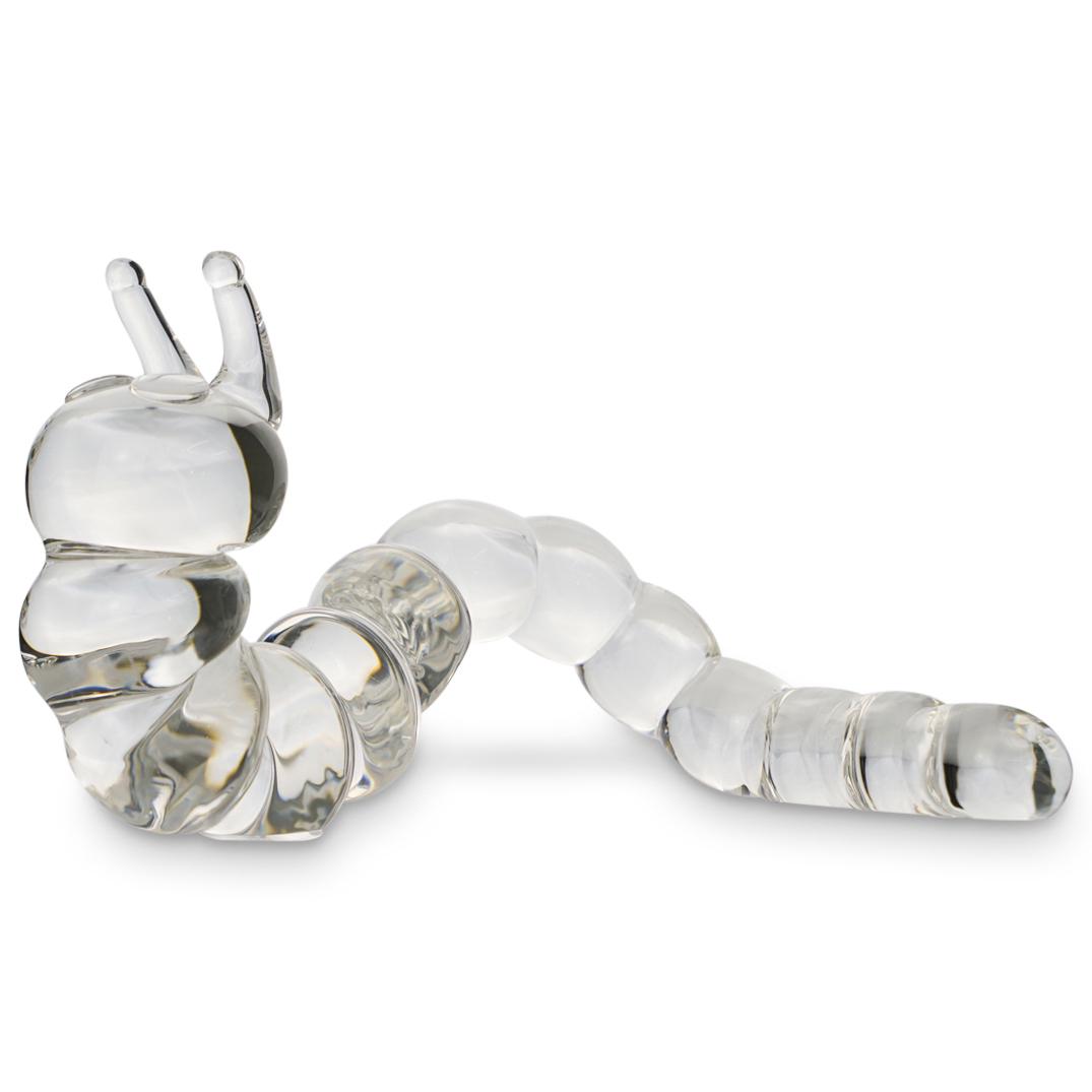 Large Steuben Crystal Caterpillar (1 of 4)