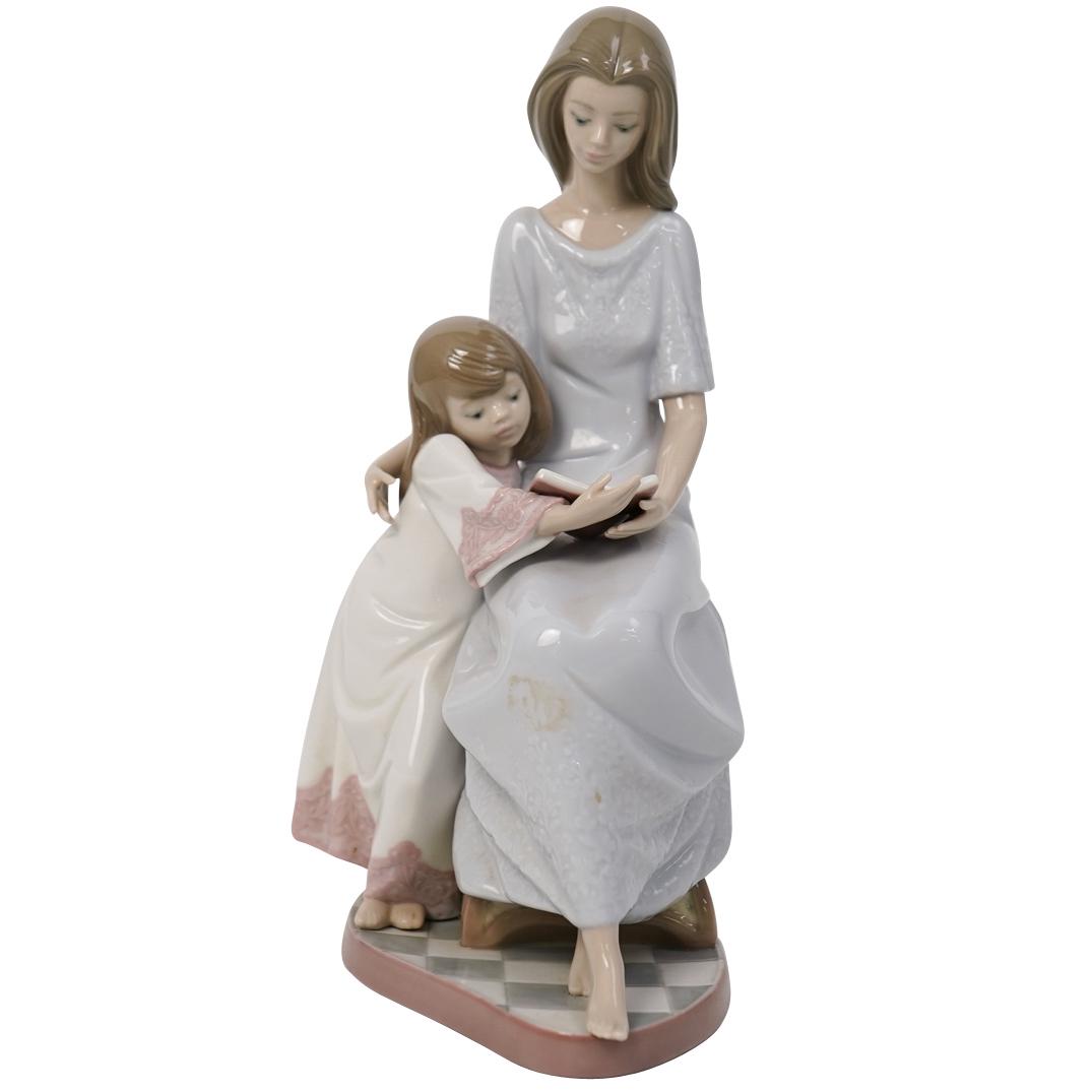 Lladro "Bedtime Story" Figurine (1 of 3)
