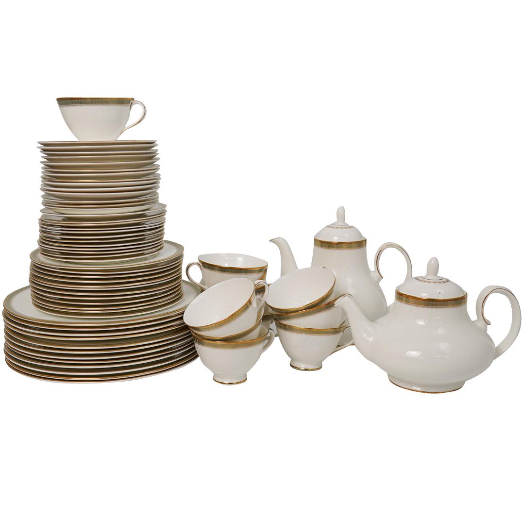 (64 Pc) Royal Doulton "Clarendon" Porcelain Set (1 of 6)