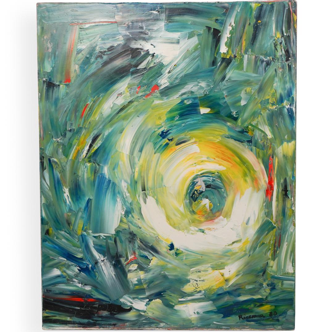 Marion Riseman (American, 1928-2010) Oil on Canvas (1 of 4)