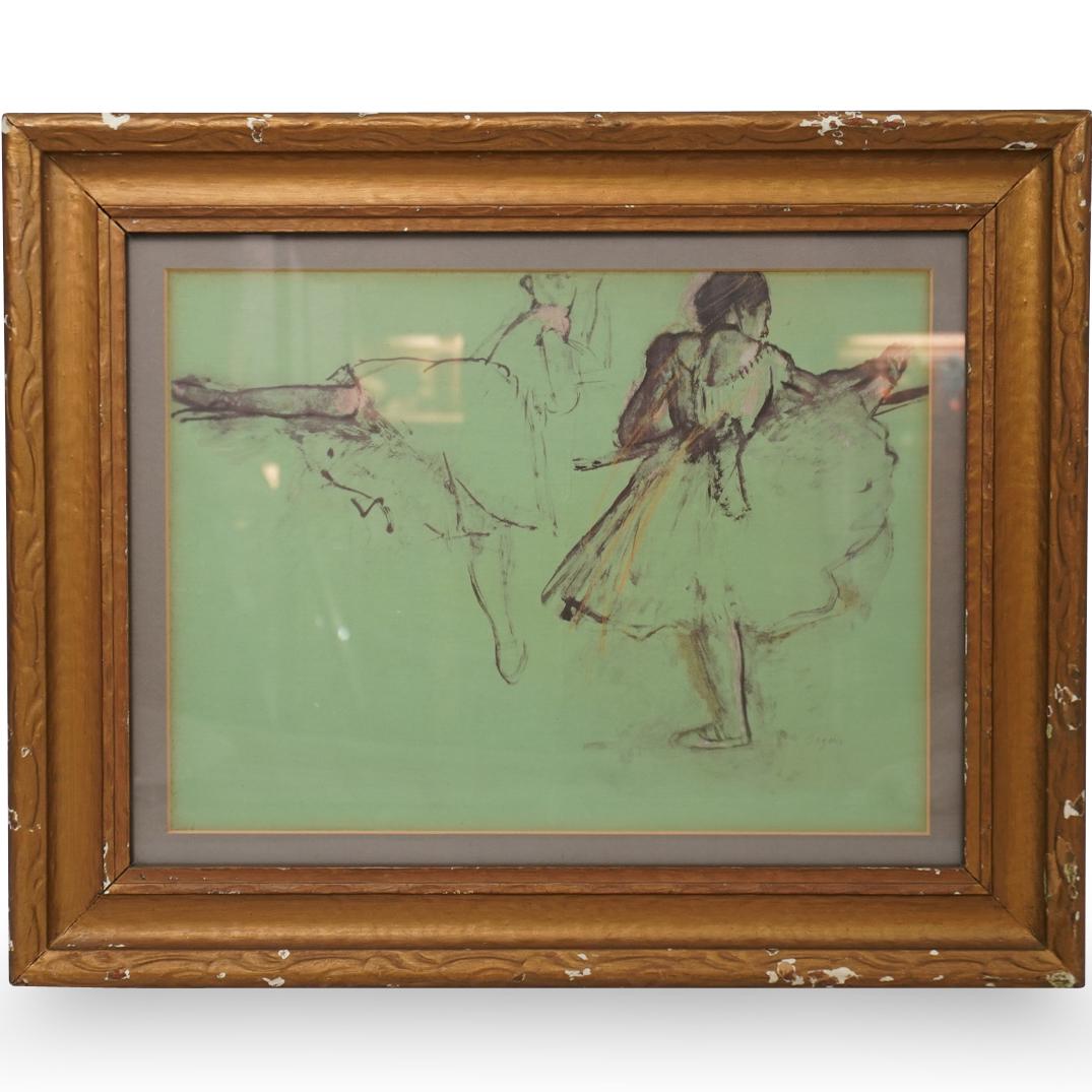 Edgar Degas (French, 1834-1917) Charcoal Lithograph (1 of 4)