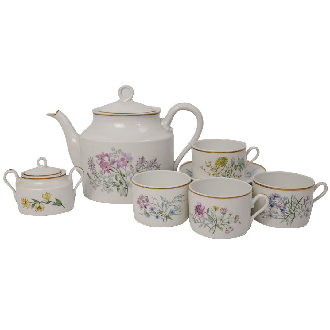 (10 Pc) Richard Ginori "Maveta" China Set (1 of 5)