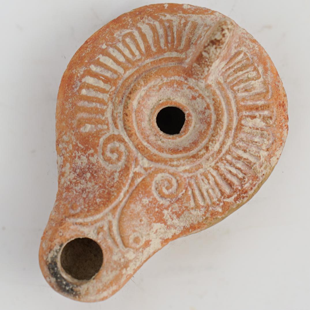 Two Roman Clay Oil Lamps (1 of 4)