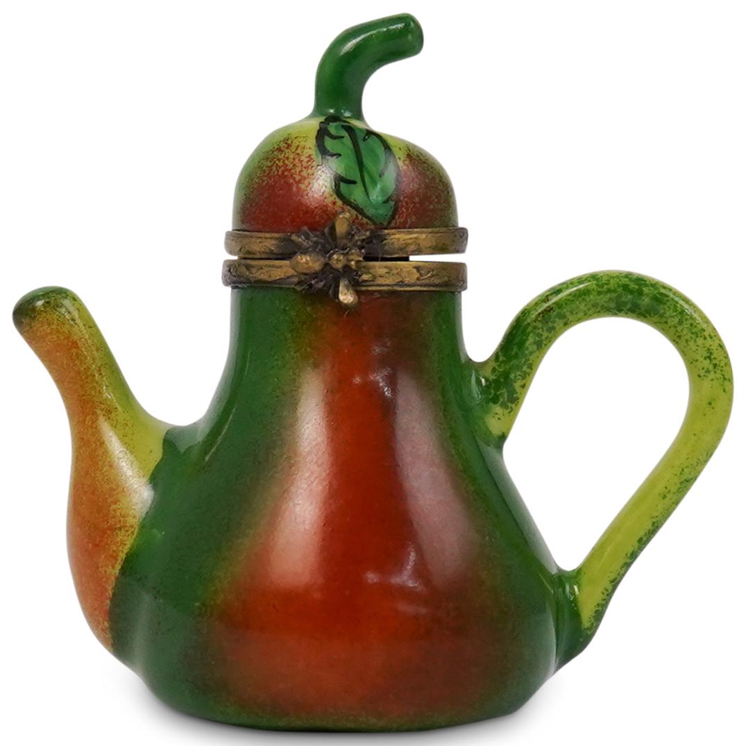 Limoges Teapot Pill Box (1 of 3)