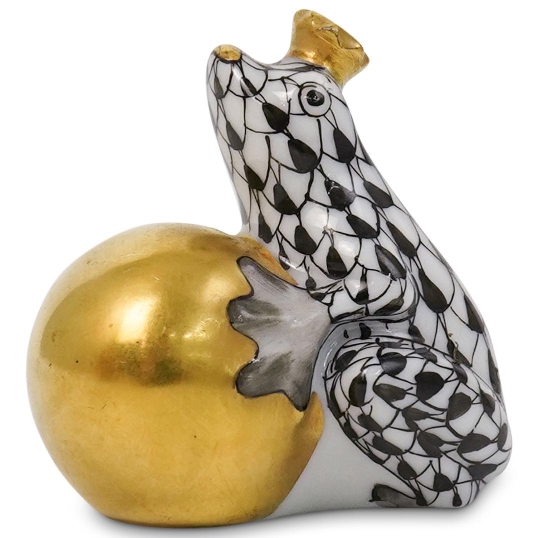 Herend Porcelain Frog Prince (1 of 3)