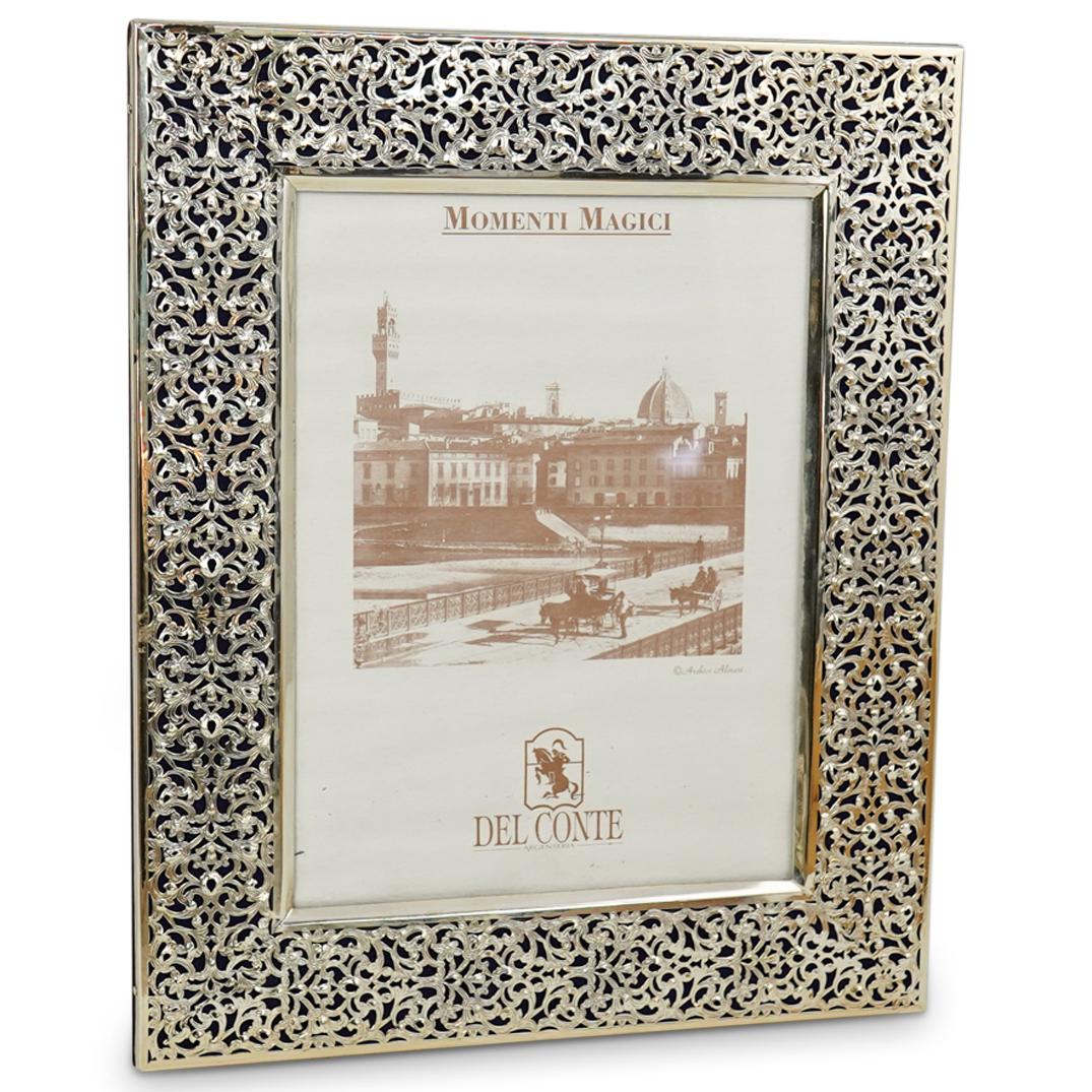 Italian Del Conte Sterling Silver Frame (1 of 6)