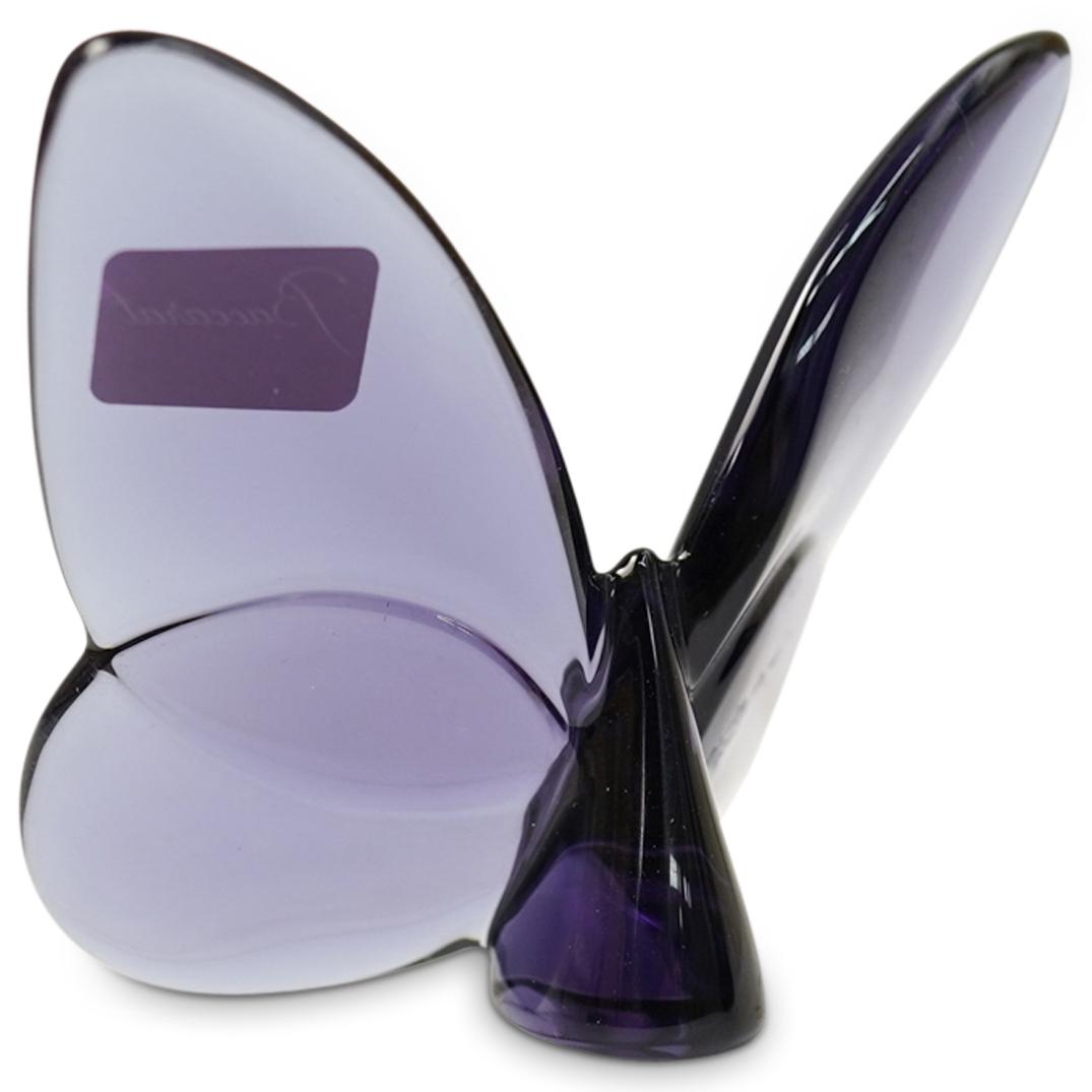 Baccarat Crystal Butterfly Paperweight (1 of 3)