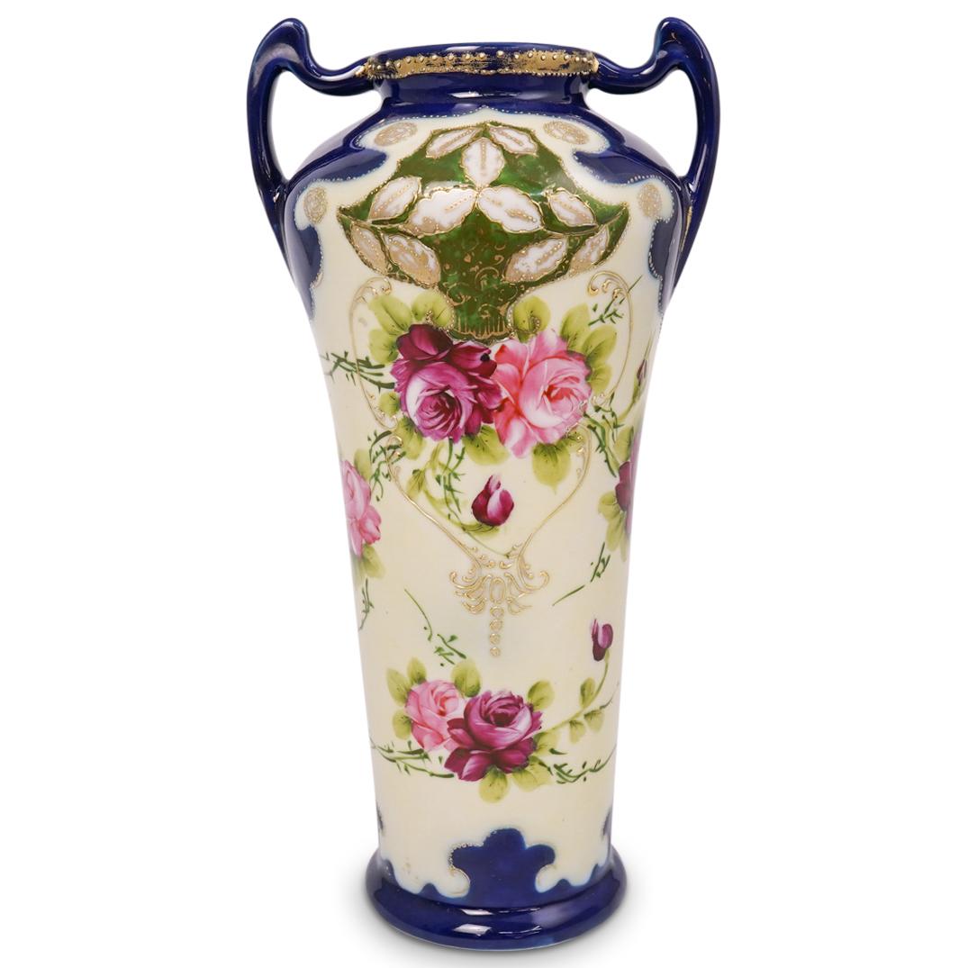 Japanese Nippon Porcelain Vase (1 of 6)