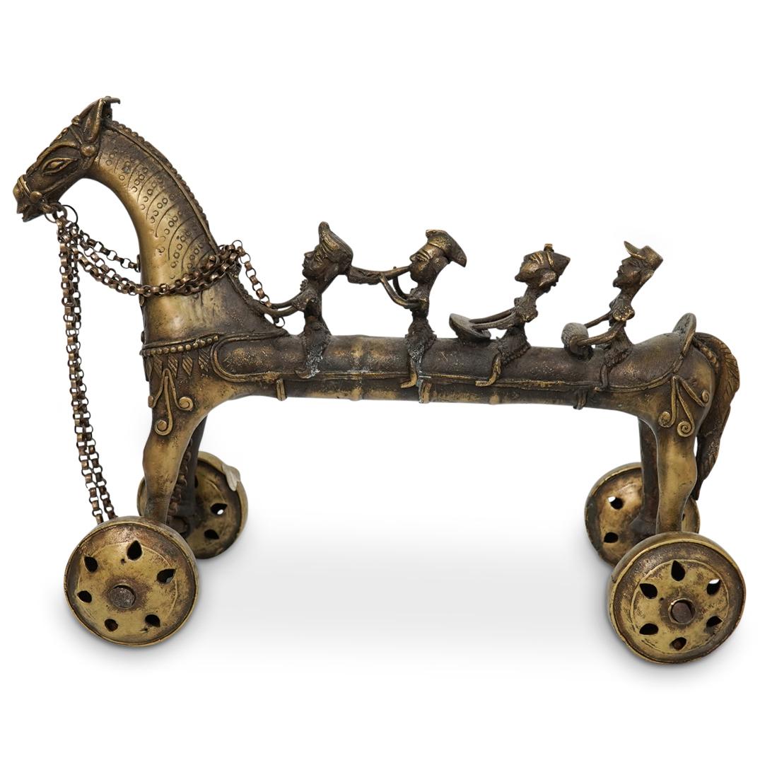 Large Antique Bronze Temple Toy (1 of 6)