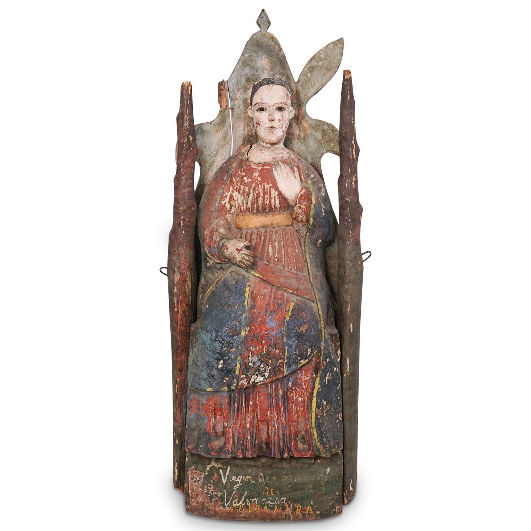 Antique Spanish Colonial Religious Figure (1 of 5)