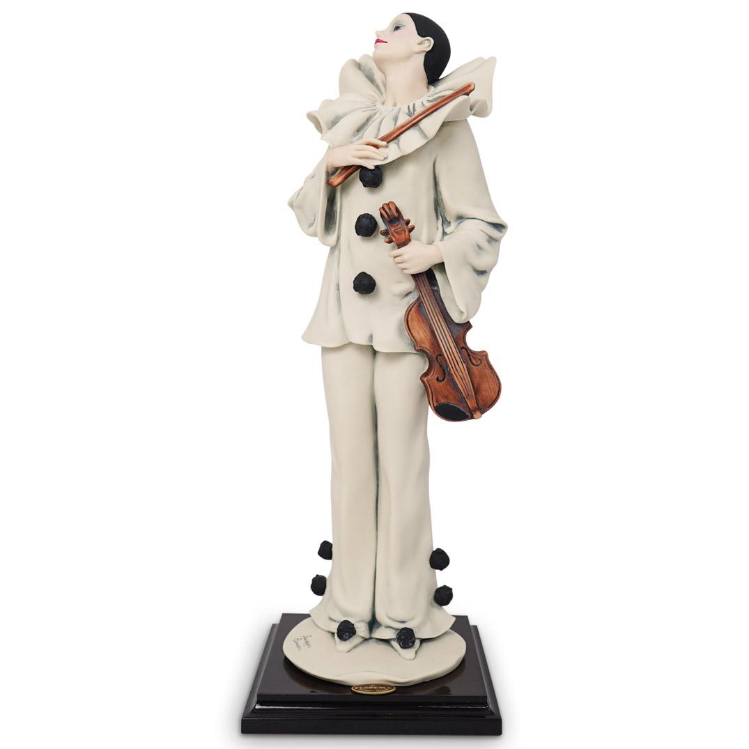 Giuseppe Armani "Pierrot Sonata" Porcelain Statue (1 of 7)