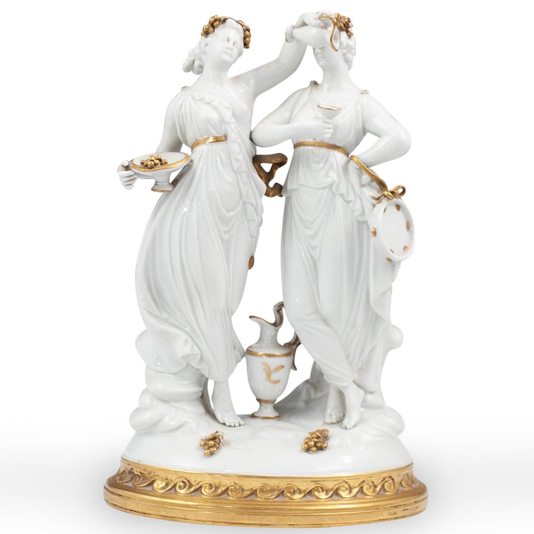 Italian Porcelain Figural Group (1 of 5)