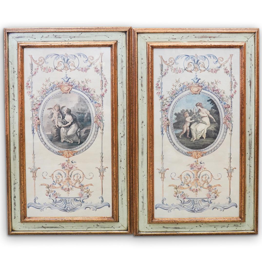 Horchow Framed Italian Wall Art (1 of 6)