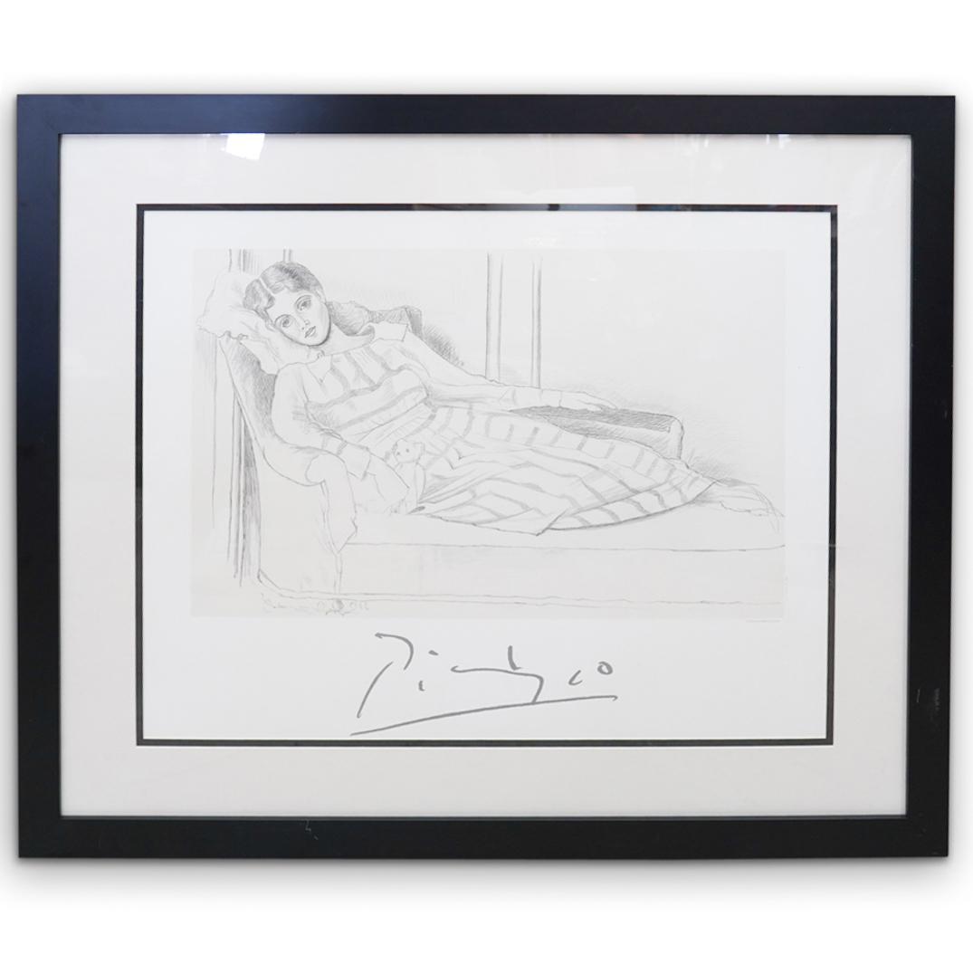 Pablo Picasso (Spanish 1881-1973) "Olga Kaklowa" (1 of 6)