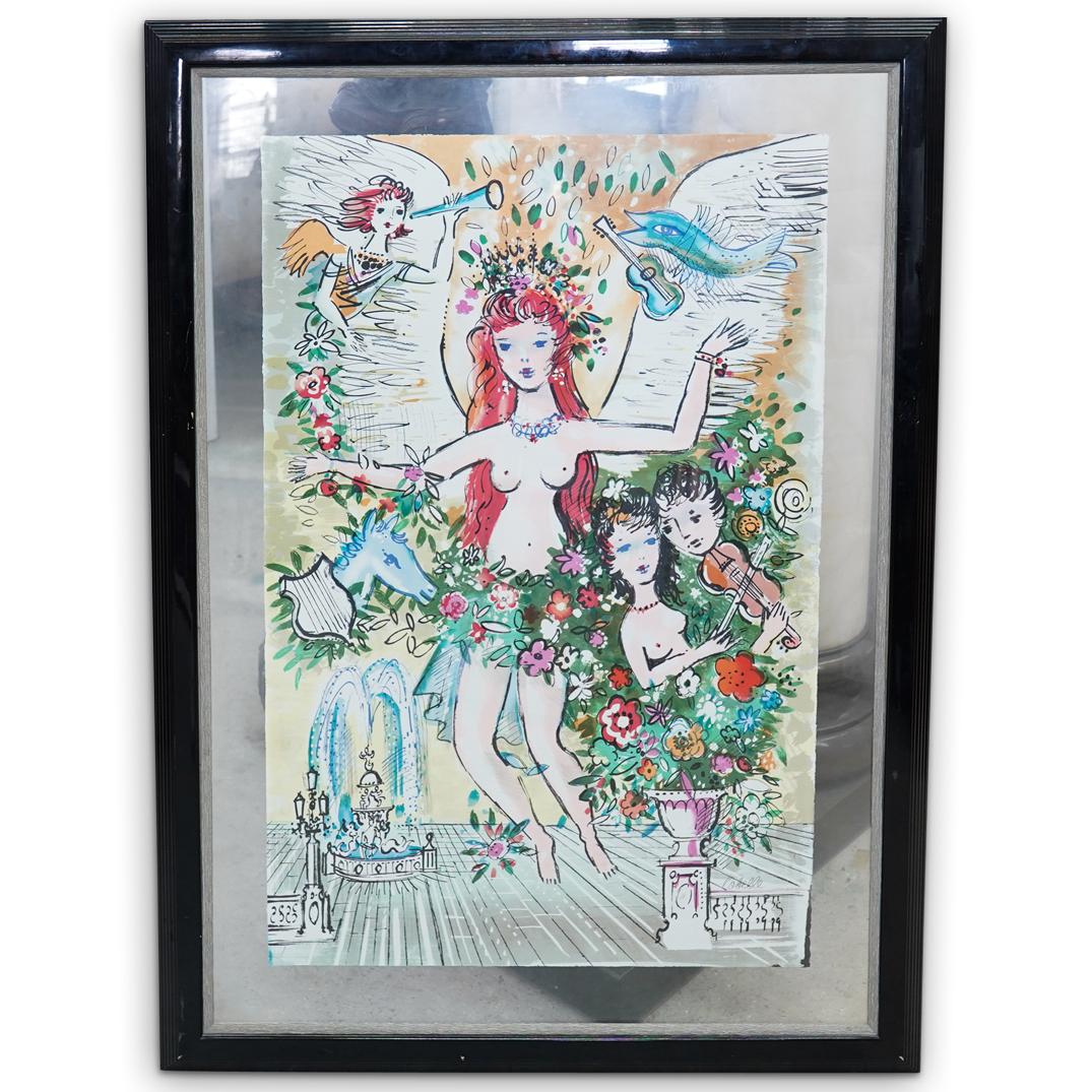 Charles Cobelle (French. 1902-1998) Artist Proof (1 of 5)