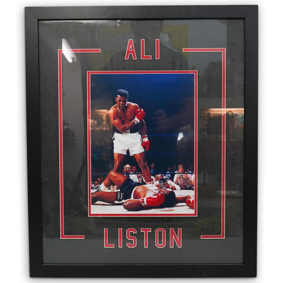 Signed Muhammad Ali Vs. Sonny Liston Photograph (1 of 3)