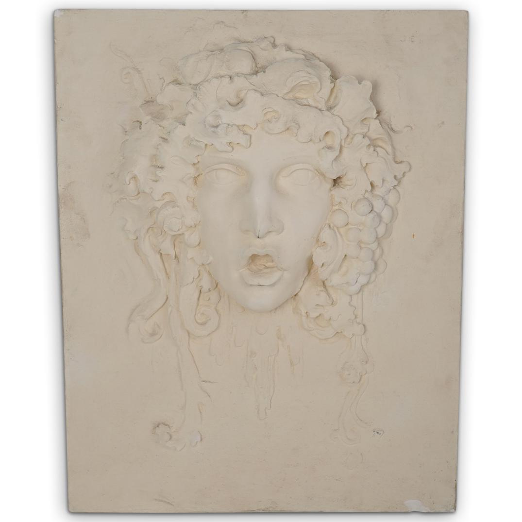 Figural Plaster Wall Cast (1 of 4)