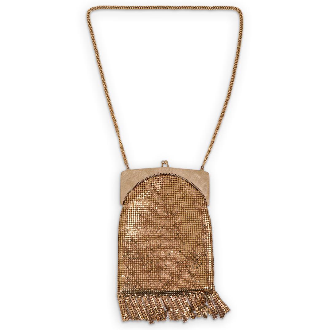 Vintage Gold Whiting & Davis Purse (1 of 6)