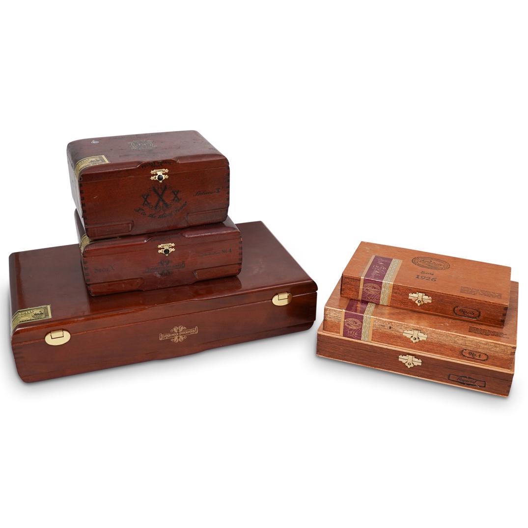 (6 Pc) Set of Cigar Boxes (1 of 6)