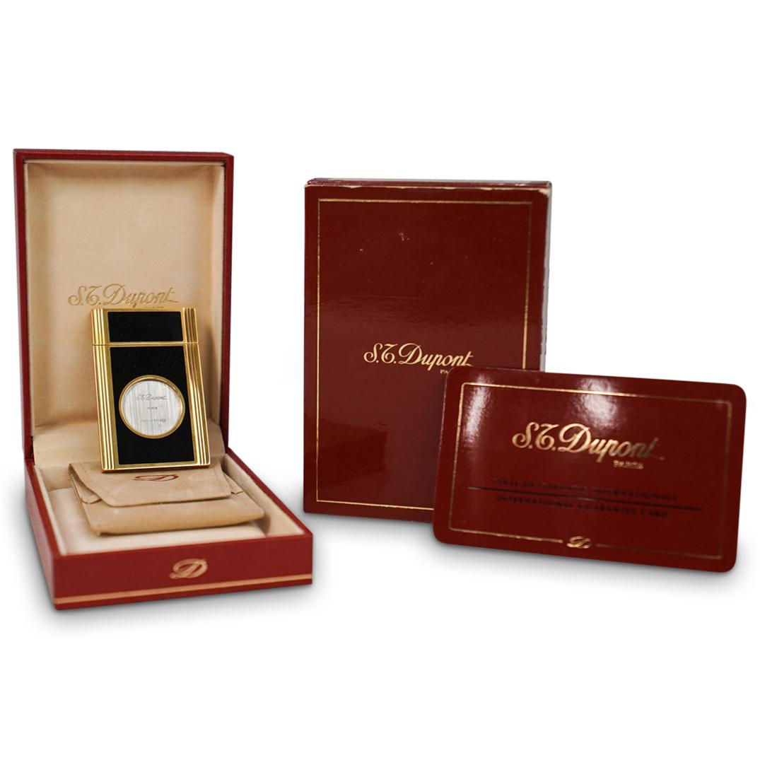 S.T. Dupont Gold Plated Cigar Cutter (1 of 5)