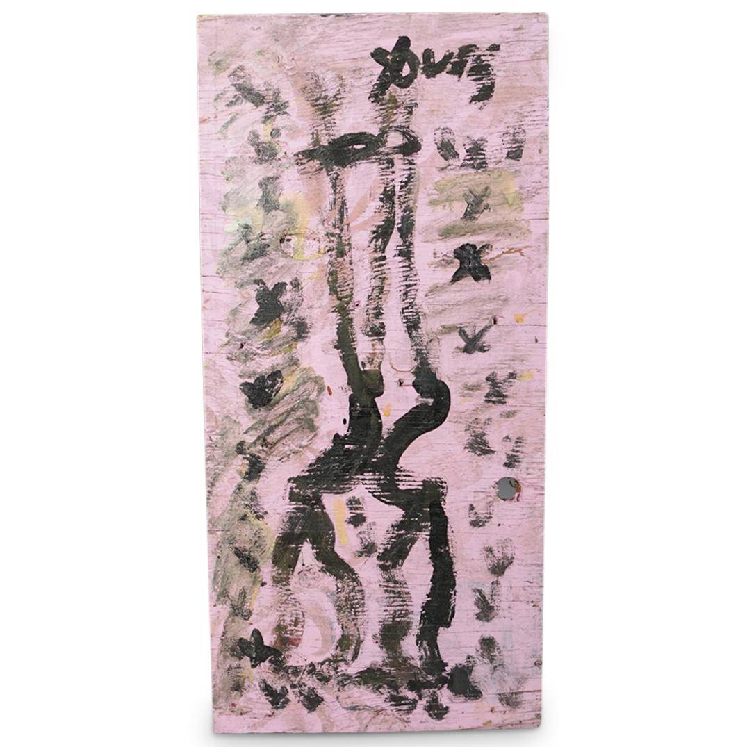 Purvis Young (American 1943-2010) Oil On Board (1 of 4)