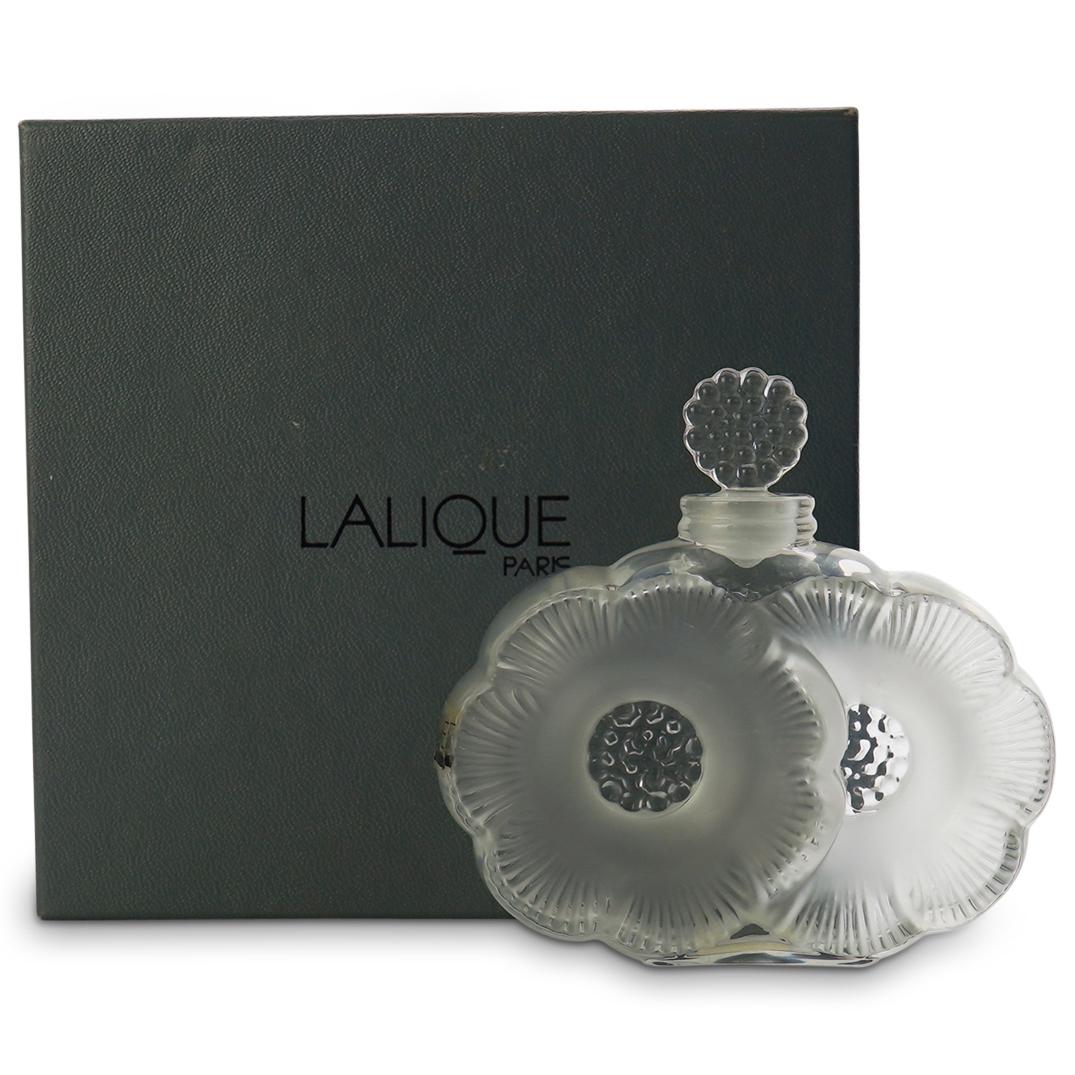 Lalique Crystal "Deux Fleurs" Perfume Bottle (1 of 5)