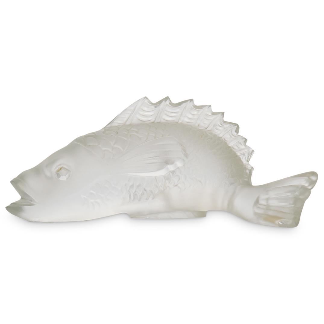 Baccarat Crystal Fish Paperweight (1 of 3)