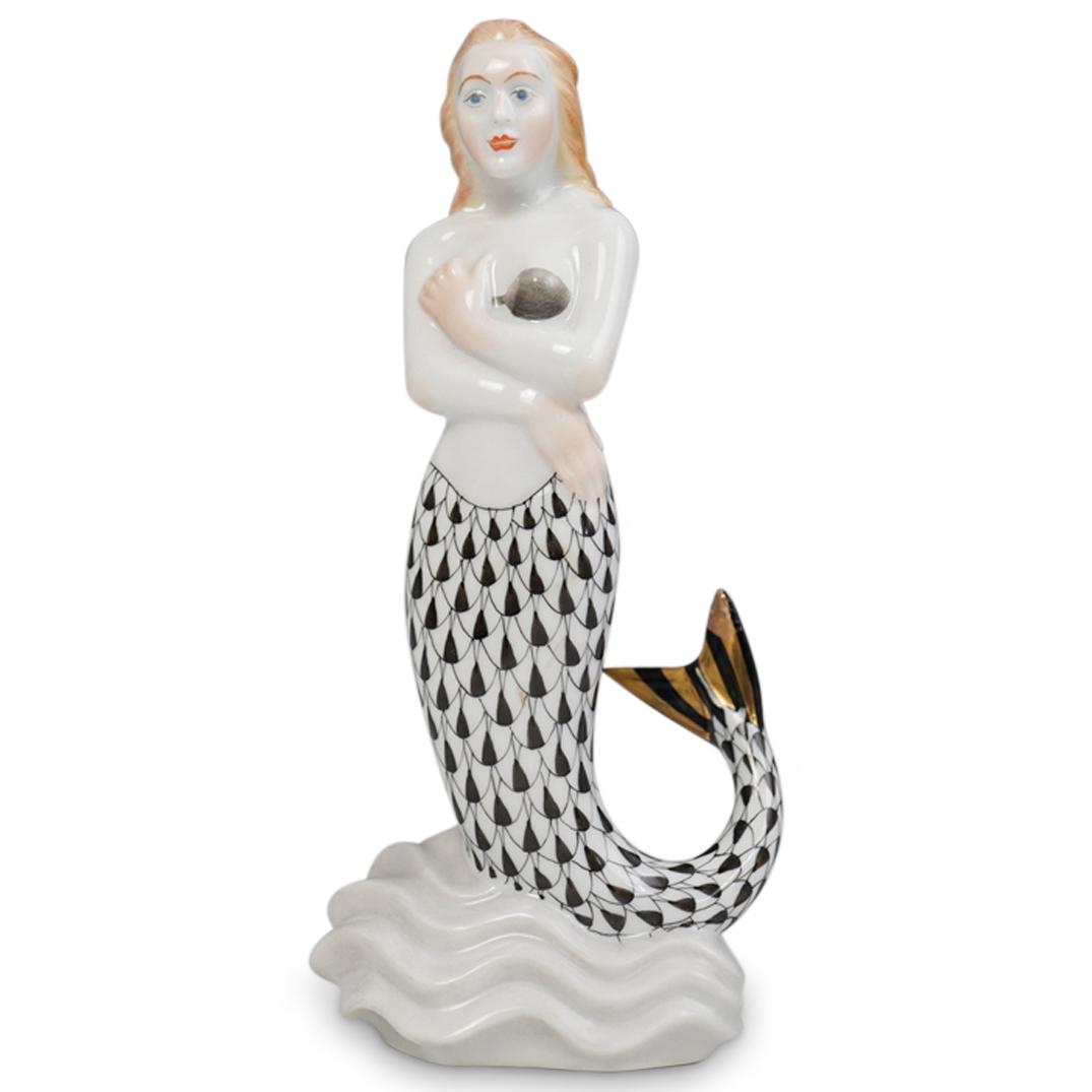 Herend Porcelain Mermaid Figurine (1 of 4)