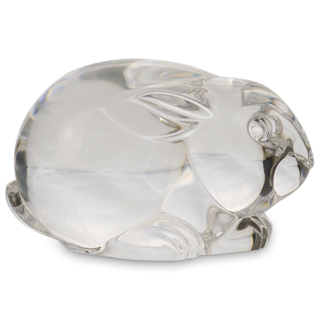 Steuben Crystal Bunny Paperweight (1 of 3)
