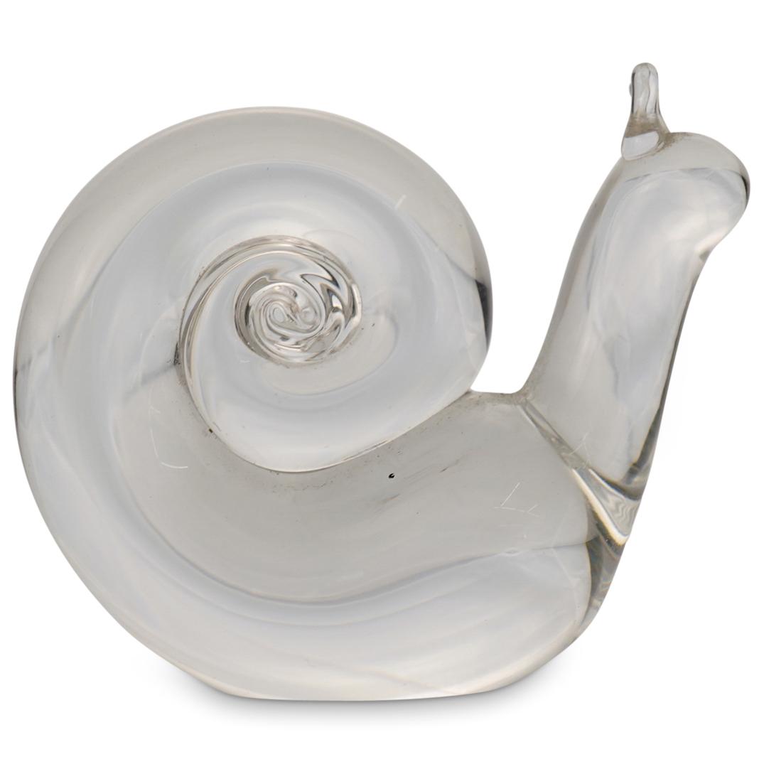 Steuben Crystal Snail Paperweight (1 of 3)
