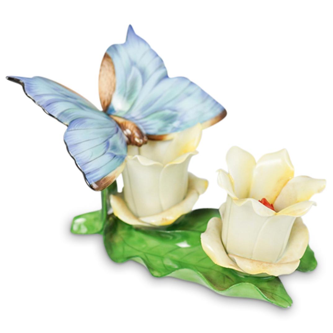 Herend Butterfly and Flowers Figurine (1 of 4)