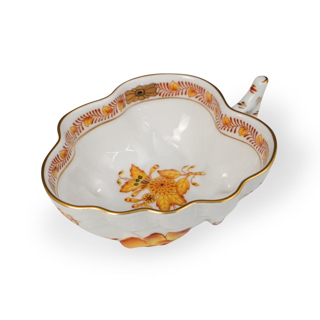 Herend Chinese Bouquet Leaf Dish (1 of 4)