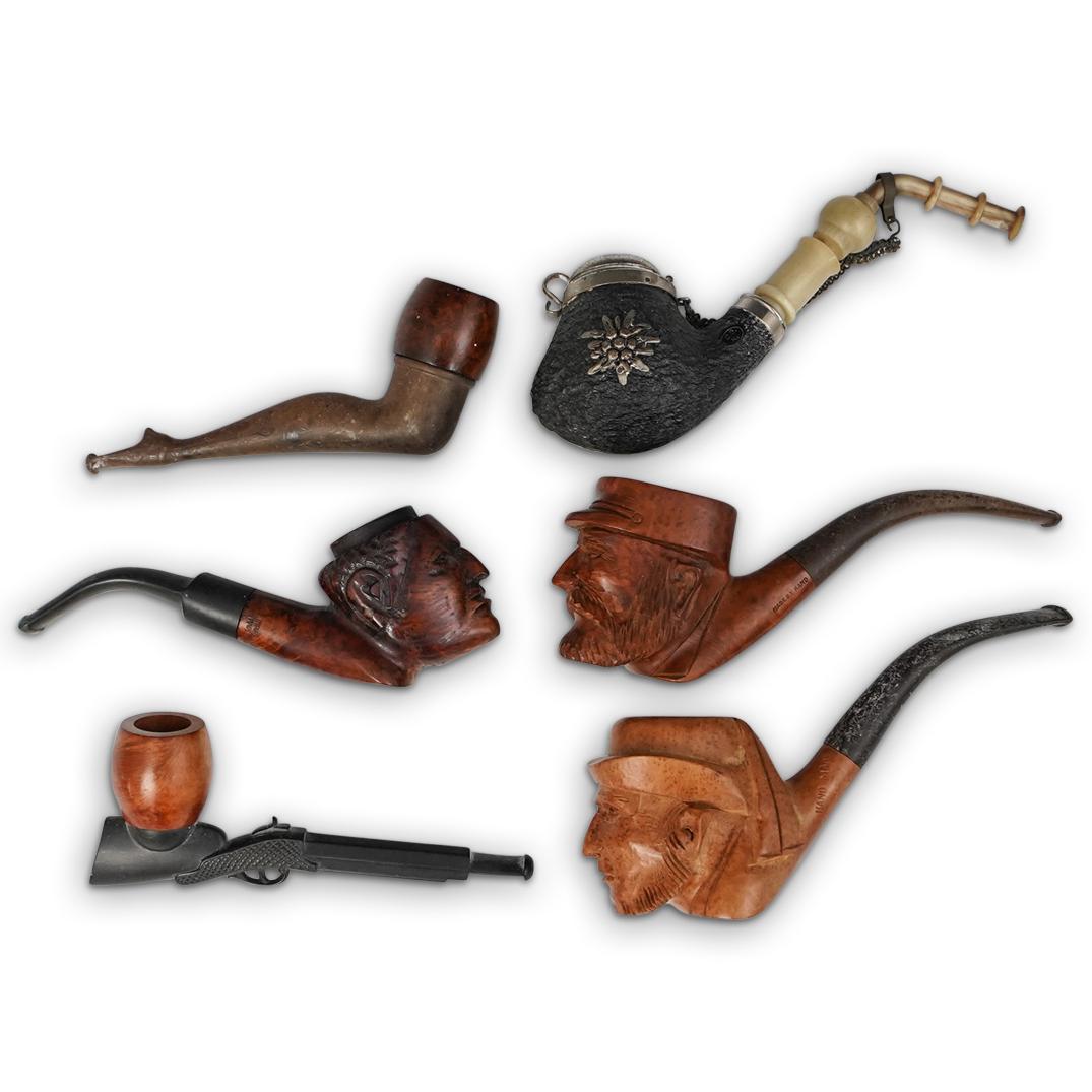 (6Pcs) Vintage Pipes (1 of 8)