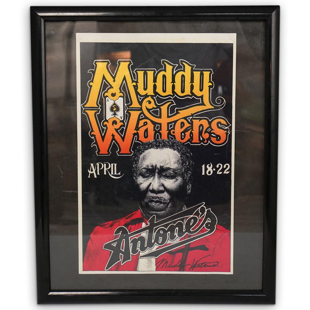 Signed Muddy Waters Poster (1 of 2)