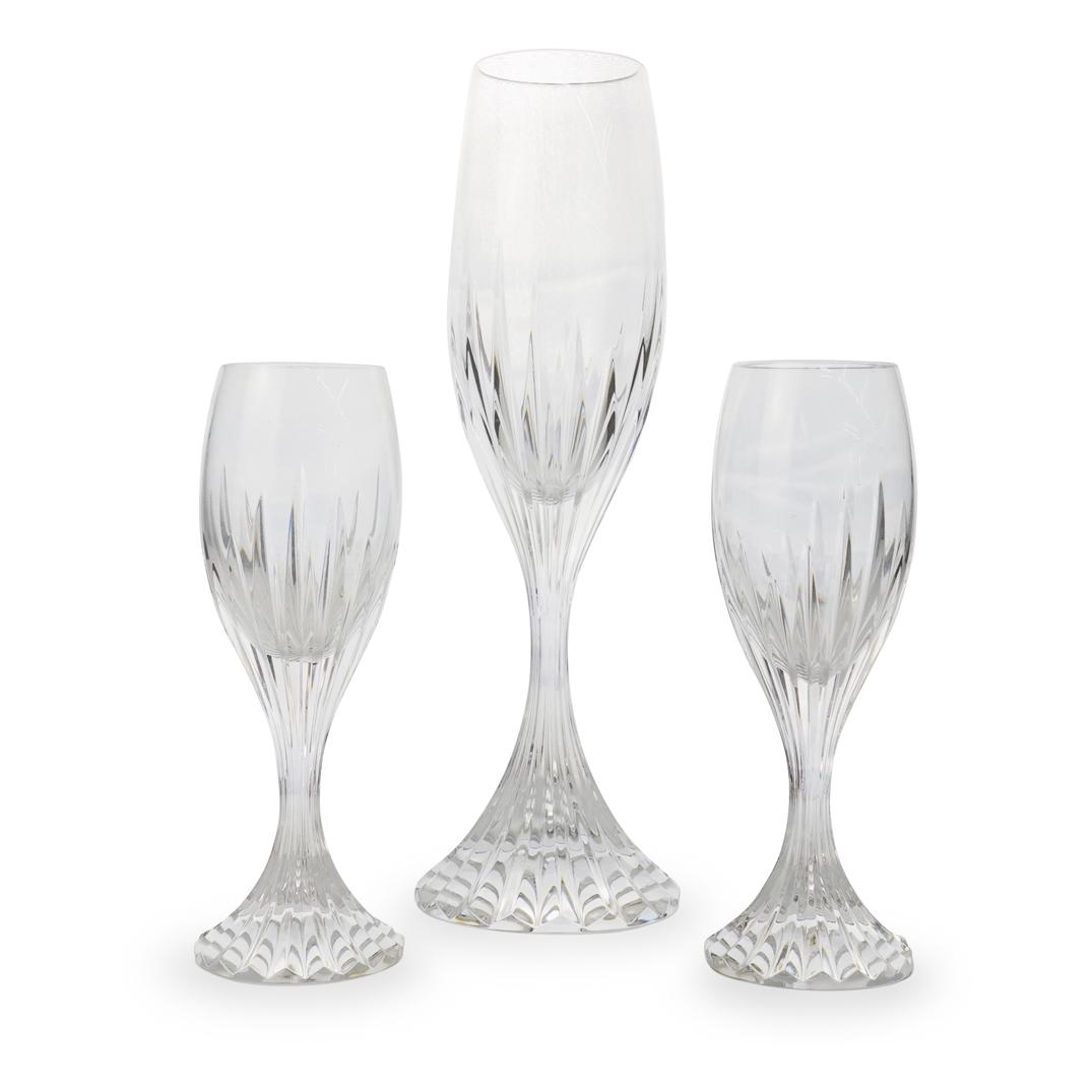 (3 Pc) Set of Baccarat Jupiter Glasses (1 of 4)