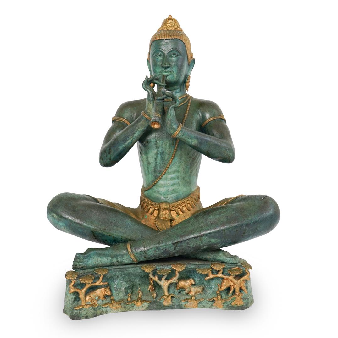 Thailand Gilt Bronze Buddha Statue (1 of 5)