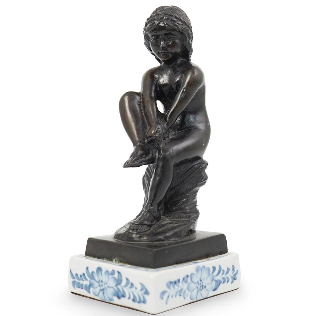 Maitland Smith Bronze Statue (1 of 5)