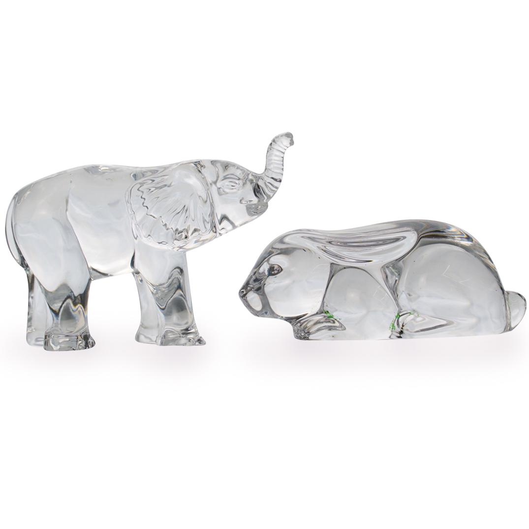 Pair of Crystal Figurines (1 of 4)