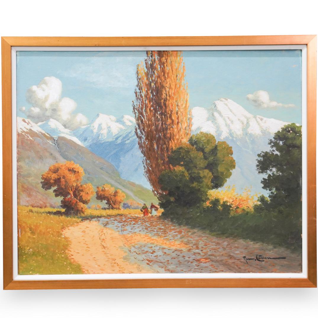 Benito Ramos Catalan (1888 - 1961) Oil On Canvas (1 of 5)