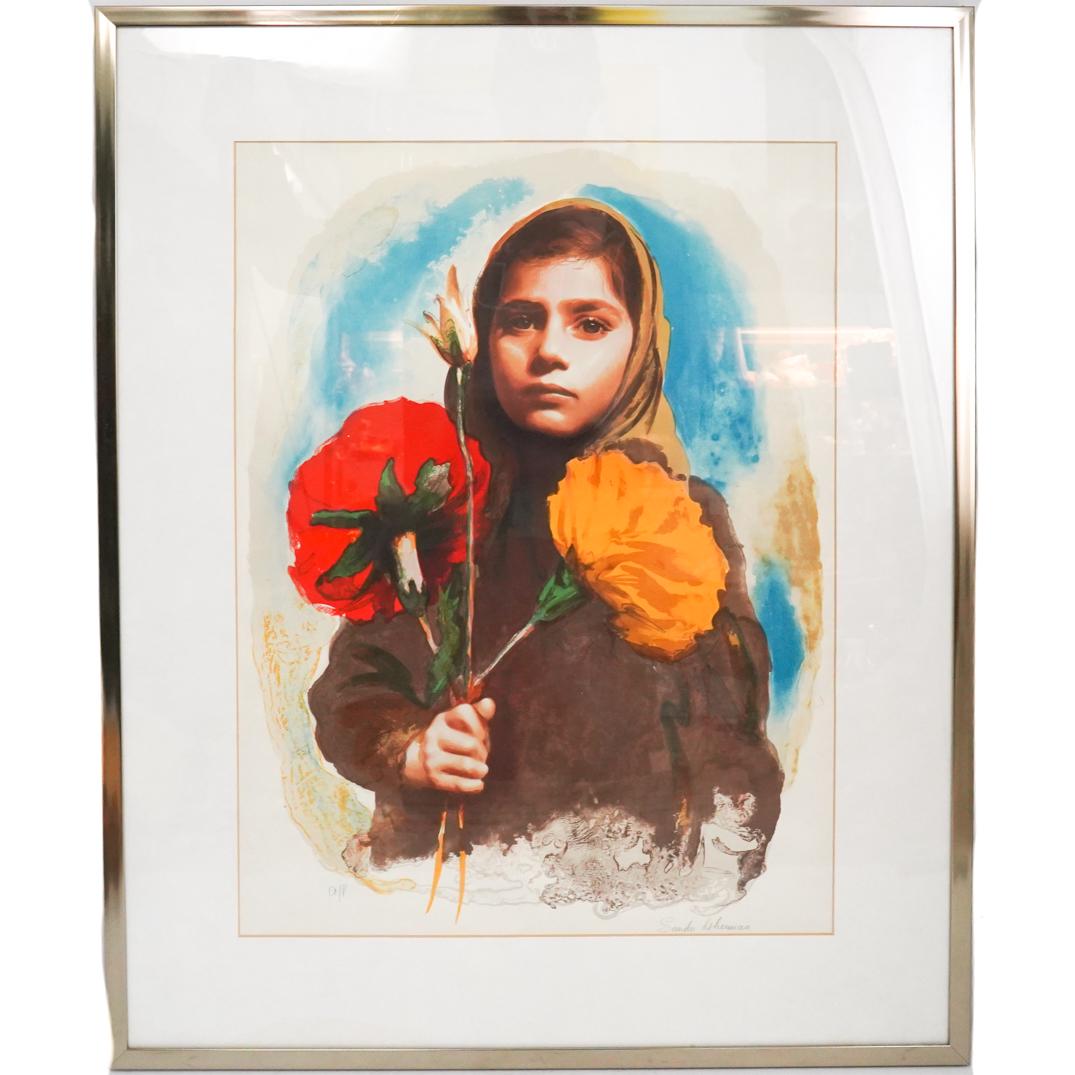 Signed Sandu Liberman Artist Proof Lithograph (1 of 3)