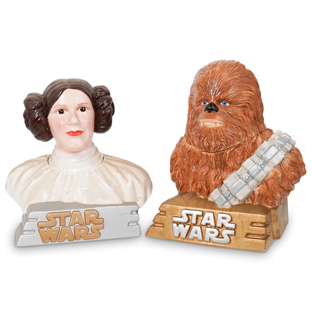 (2 Pc) Star Jars Star Wars Cookie Jars (1 of 7)