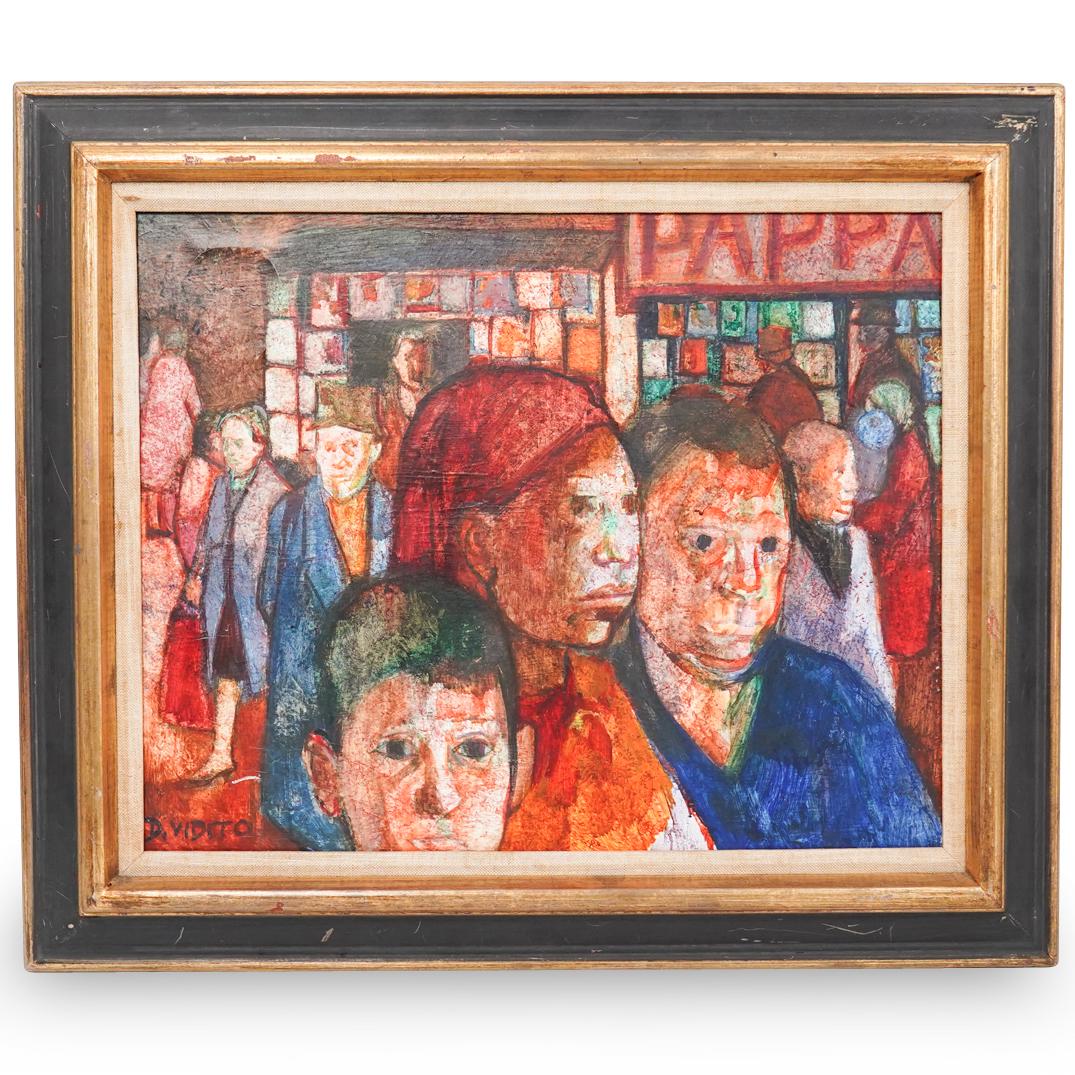 Diane Vidito (American) Mixed Media On Canvas (1 of 4)