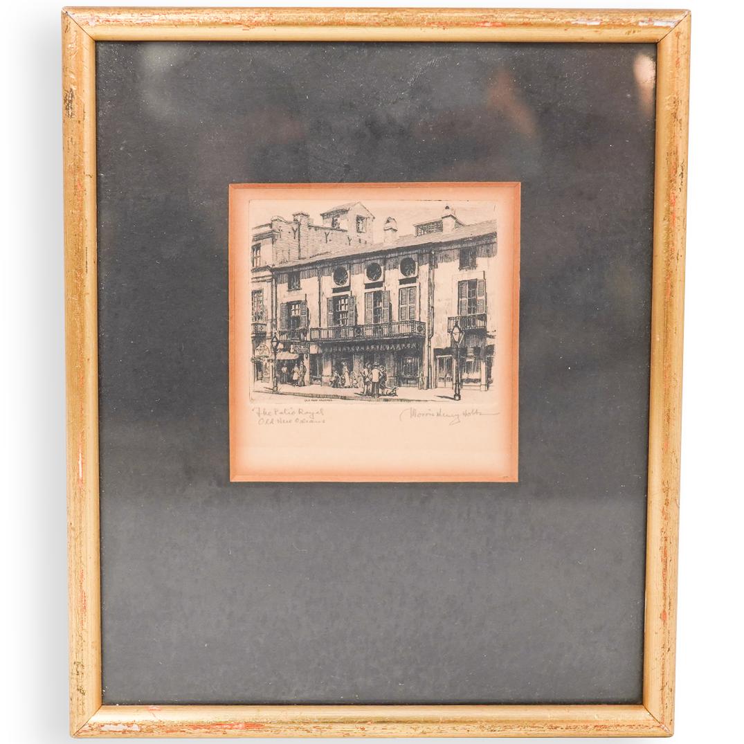 Morris Henry Hobbs (American. 1892) Etching (1 of 2)