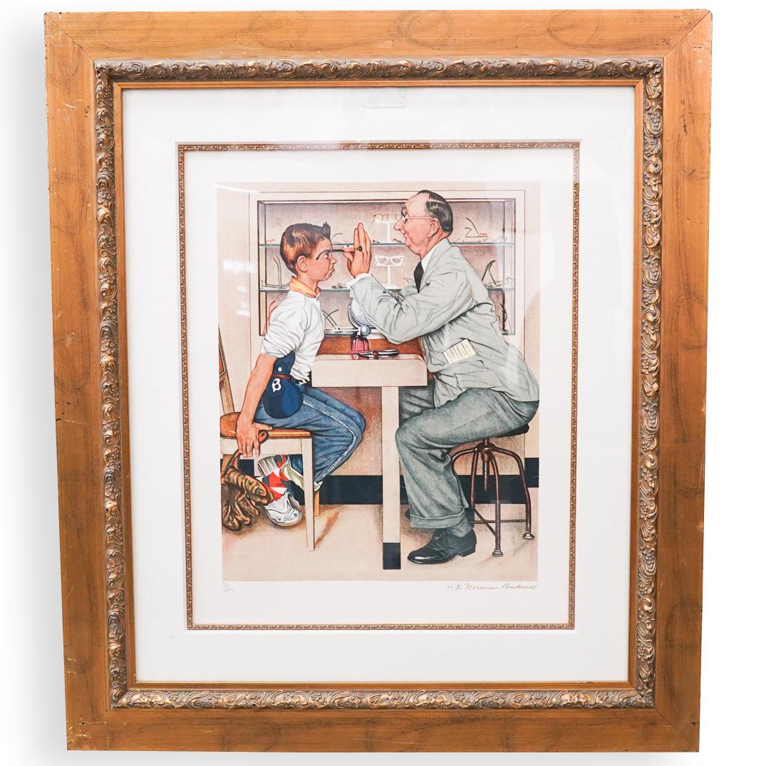 Norman Rockwell (American. 1894-1978) Lithograph (1 of 5)