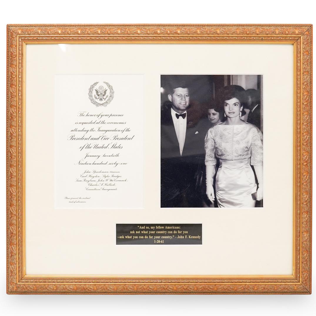 John F. Kennedy Original Inauguration Invitation (1 of 5)