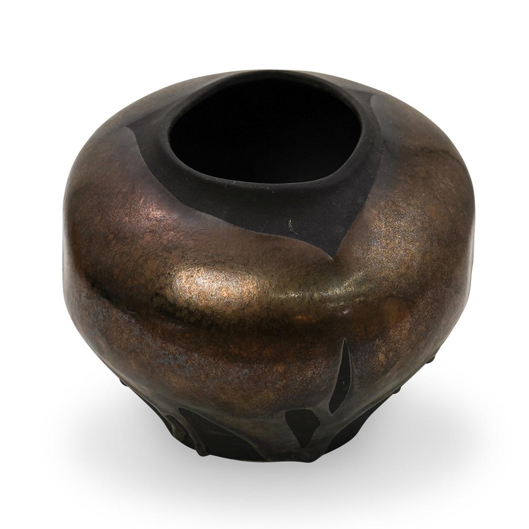 Lava Glaze Ceramic Vase (1 of 3)