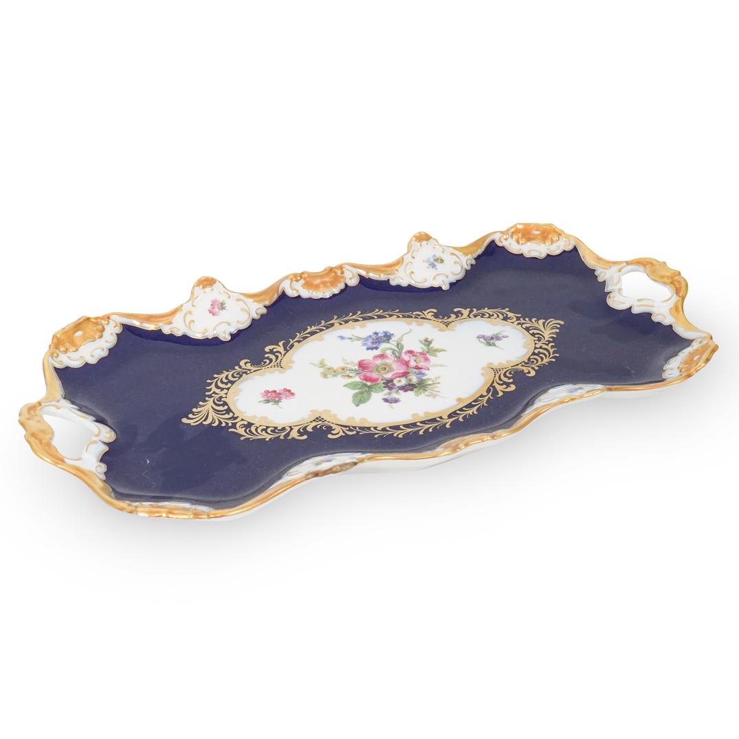 Kaiser Cobalt Porcelain Serving Tray (1 of 5)