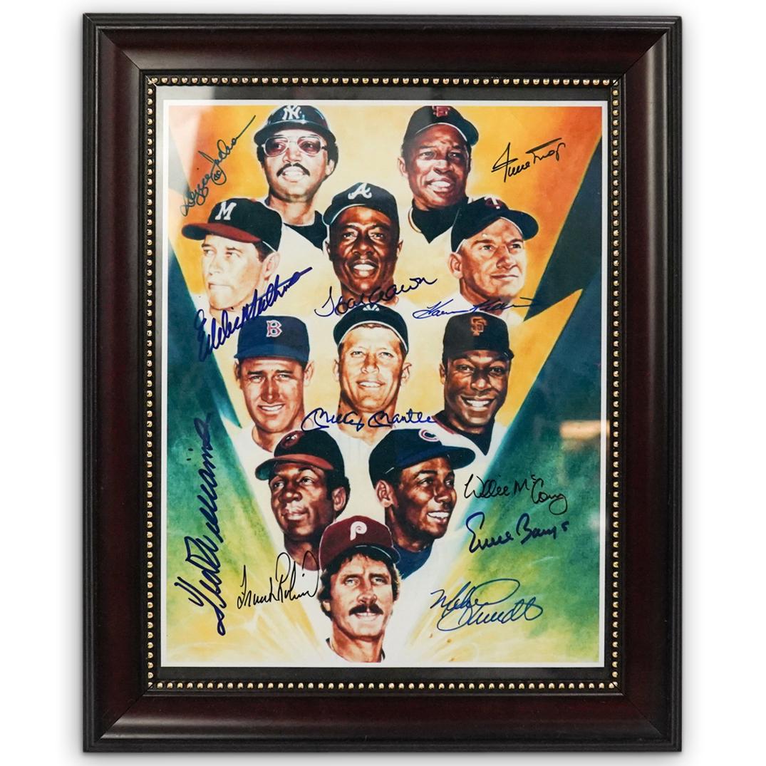 Baseball Legends Autographed Memorabilia (1 of 3)